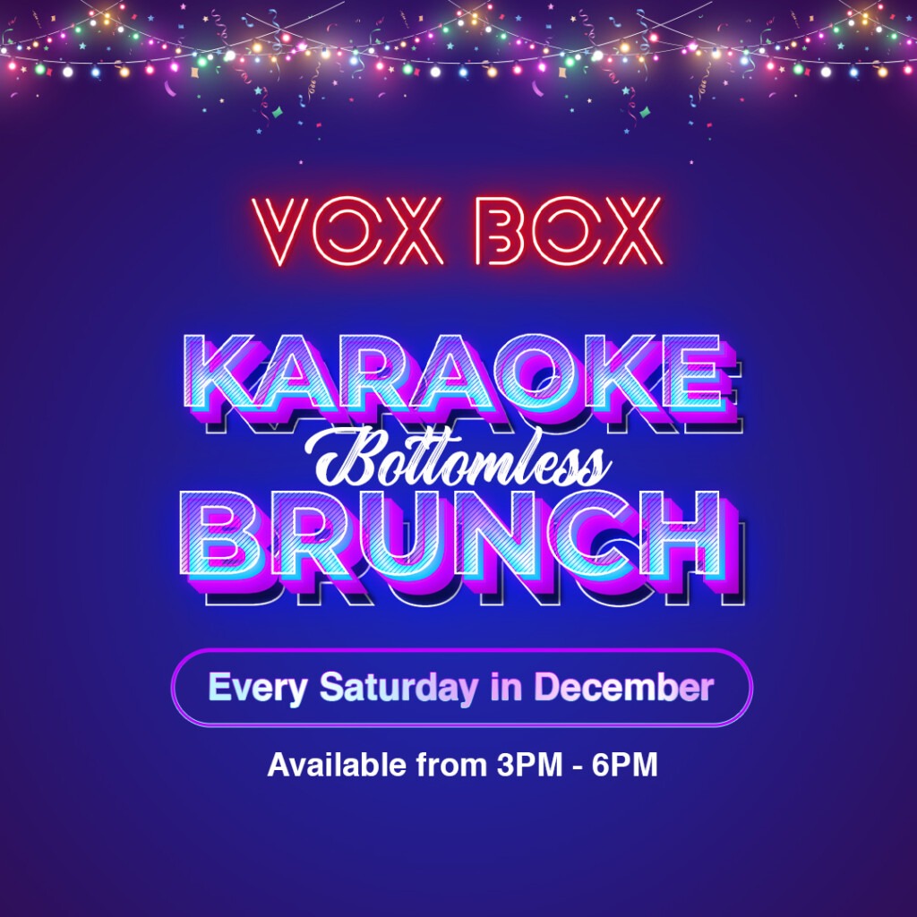 Karaoke Bottomles Brunch | Vox Box Hull